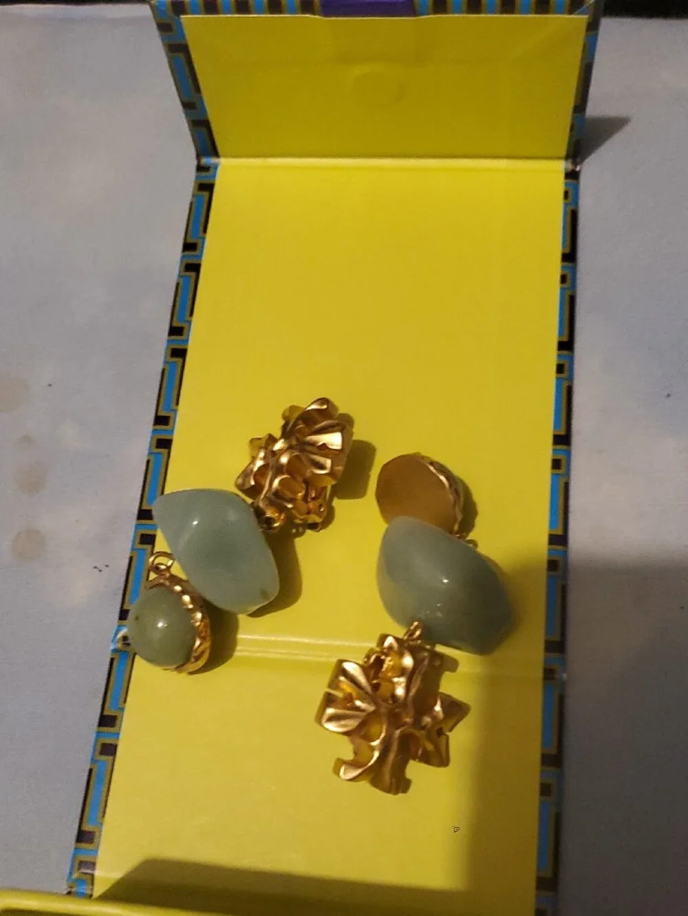 Tory Burch gold tone